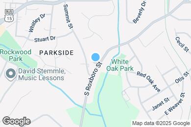 Map image of the property - 2138 S Roxboro St