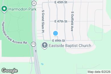 Map image of the property - 4032 Homerun Ave