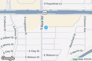 Map image of the property - 8014 E Indianapolis St
