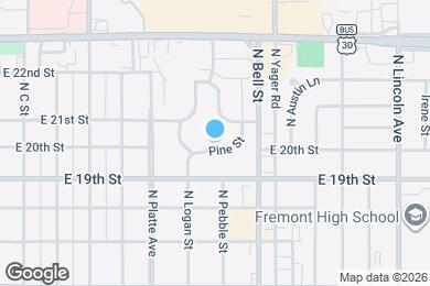 Map image of the property - 1984 Pine St