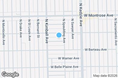 Map image of the property - 3316 W Hutchinson St