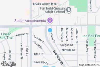 Map image of the property - 1413 Maryland St