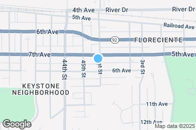 Map image of the property - 716 46th St