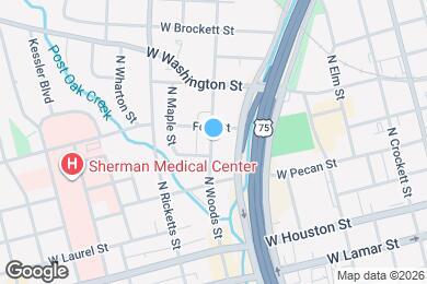 Map image of the property - 445 N Woods St