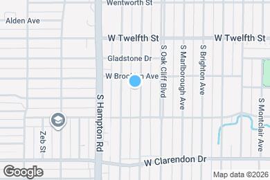 Map image of the property - 719 S Montreal Ave