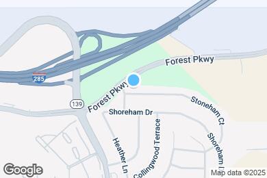 Map image of the property - 1395 Stoneham Ct
