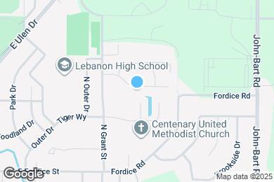 Map image of the property - 829 Claiborne Ln