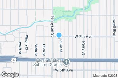Map image of the property - 661 Stuart St