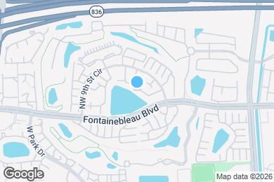 Map image of the property - 10010 NW 9th Street Cir