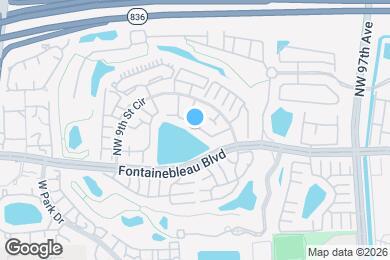 Map image of the property - 9990 NW 9th Street Cir