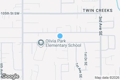 Map image of the property - 3 108th St SE