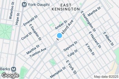 Map image of the property - 2413 Frankford Ave