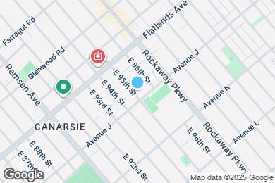 Map image of the property - 1213-1215 E 95th St