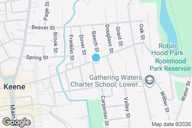 Map image of the property - 201 Roxbury St