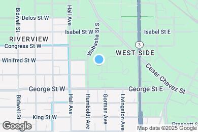 Map image of the property - Humboldt Senior 55+ Apartments