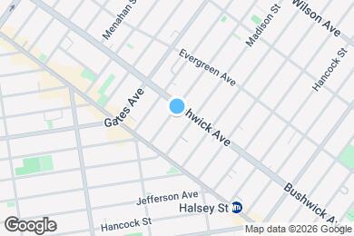 Map image of the property - 40 Woodbine St