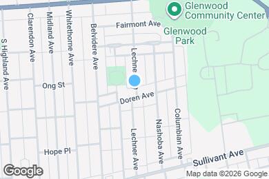 Map image of the property - 205 Lechner Ave