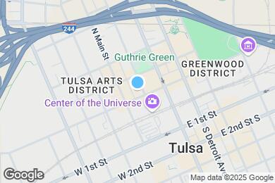 Map image of the property - 110 N Boston Ave