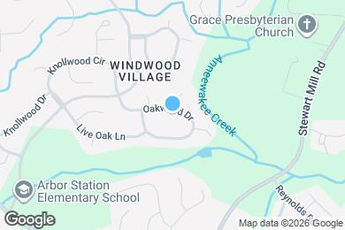 Map image of the property - 6583 Oakwood Dr