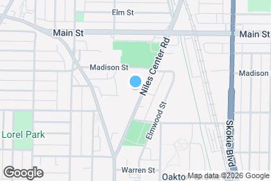 Map image of the property - 8232 Niles Center Rd