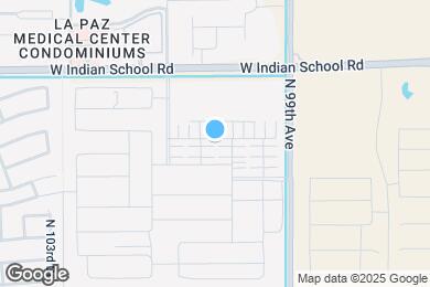 Map image of the property - 3817 N 100th Dr