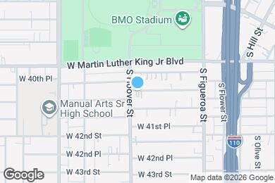 Map image of the property - 729 W 41st St