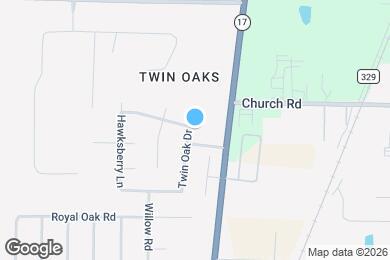 Map image of the property - 304 Twin Oak Dr