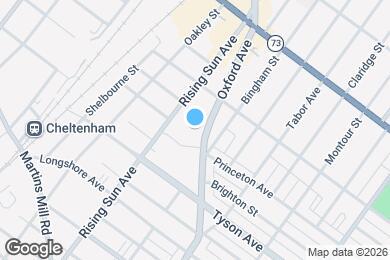 Map image of the property - 7100 Oxford Ave