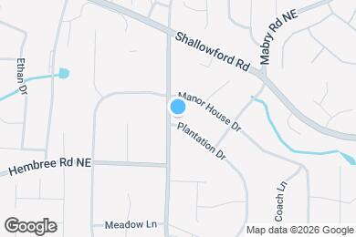 Map image of the property - 3913 Plantation Dr