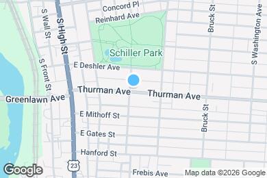 Map image of the property - 1110 S 4th St