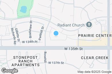 Map image of the property - Adara Overland Park Apartments