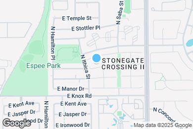 Map image of the property - 822 E Gila Ln