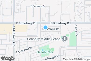 Map image of the property - 1913 E El Parque Dr