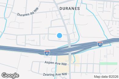 Map image of the property - 2423 Rose Avenue NW