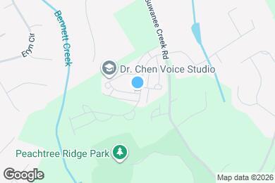 Map image of the property - 1399 Bennett Creek Overlook