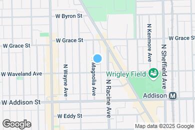 Map image of the property - 3713 N Magnolia Ave