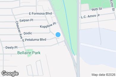 Map image of the property - 8522 Barranca Ave
