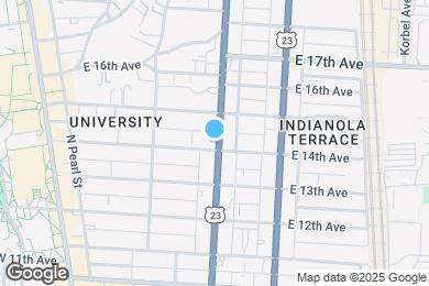 Map image of the property - 1751 Summit St