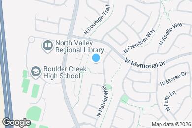 Map image of the property - 3533 W Sousa Ct