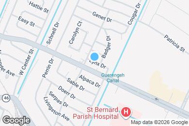 Map image of the property - 308 Lynx Dr