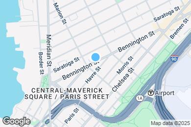Map image of the property - 99 Bennington St