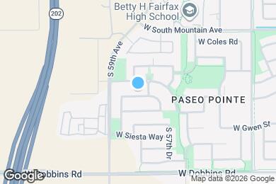 Map image of the property - 5820 W Euclid Ave