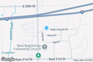 Map image of the property - 11045 Falls Church Dr