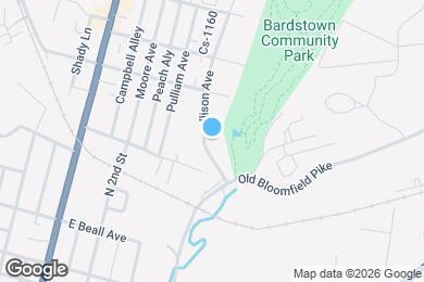 Map image of the property - 619 Allison Ave