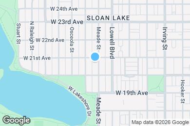 Map image of the property - 2043 Meade St