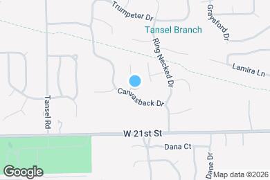 Map image of the property - 2207 Goldeneye Cir