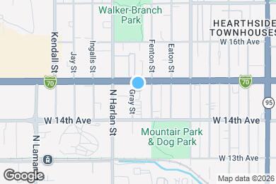 Map image of the property - 40 West Residences
