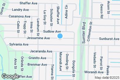 Map image of the property - 5261 Jessamine Ave
