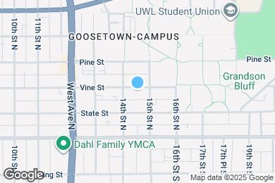 Map image of the property - 1418 Vine St
