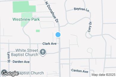 Map image of the property - 611 N Donahue Dr